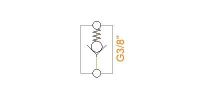 VU G3/8"; GC2GGT250440000